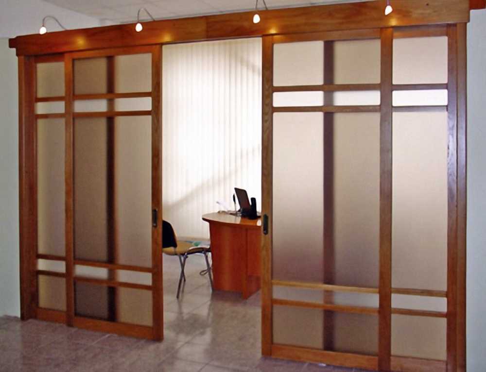Перегородки для зонирования пространства в комнате: декоративные раздвижные, деревянные и стеклянные, шкаф и ширма, фото