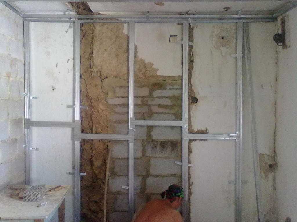 Отделка стен и потолка гипсокартоном в деревянном доме