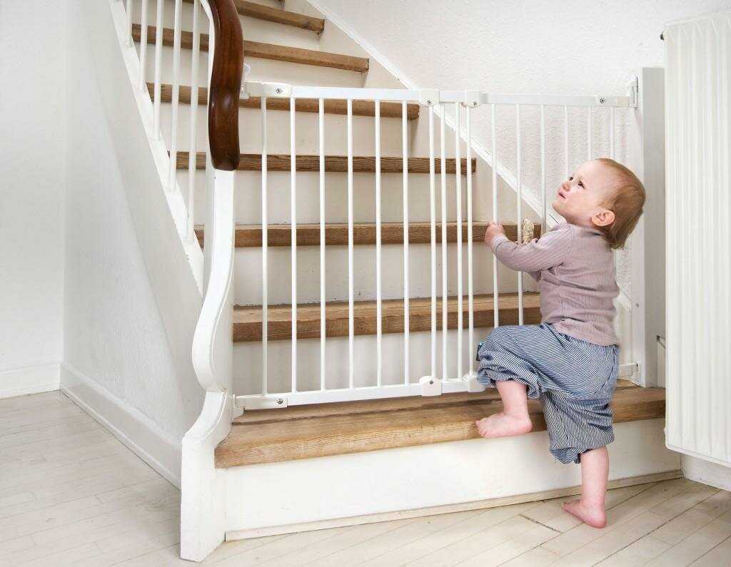Ограждение (защита) для детей на лестницу