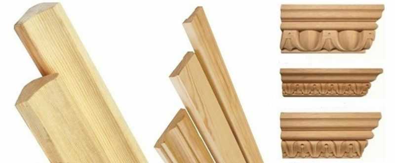 Плинтус потолочный деревянный: цена 35 мм из мдф, резного и фигурного размеры