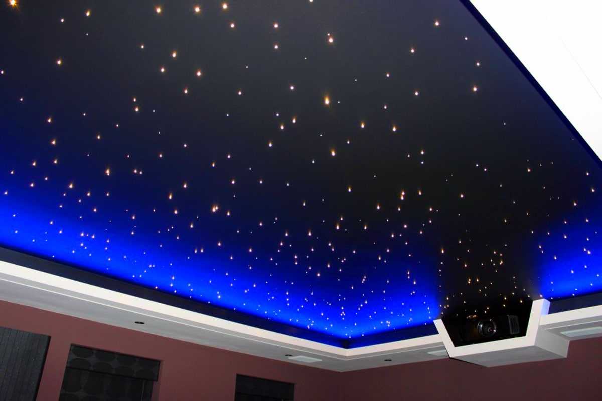 Потолок «звездное небо»: методы самостоятельного изготовления