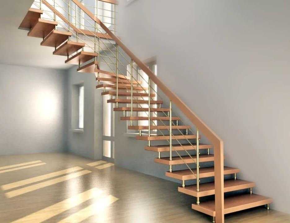 Лестница в частном доме на второй этаж | +120 лучших фото !!!