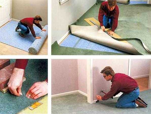 Как обработать края ковролина в домашних условиях?