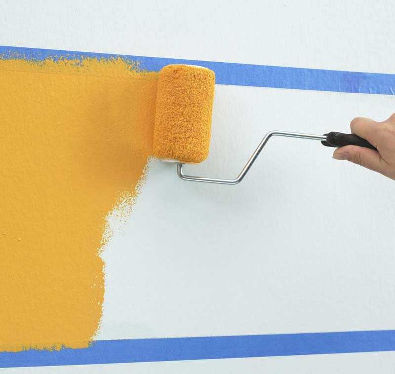 Каким валиком лучше красить потолок водоэмульсионной краской – выбор валика, правила покраски потолка