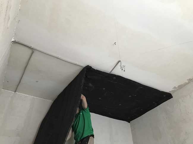 Шумоизоляция потолка (55 фото): современные материалы для звукоизоляции квартиры, как сделать шумоизоляцию от соседей, отзывы