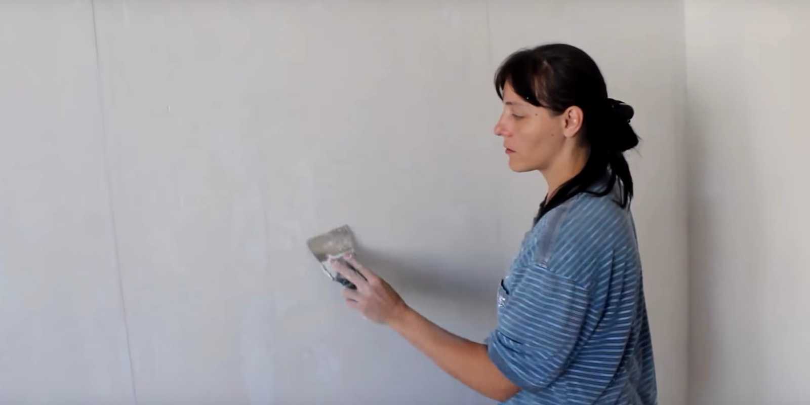 Выравнивание стен под обои своими руками (видео)