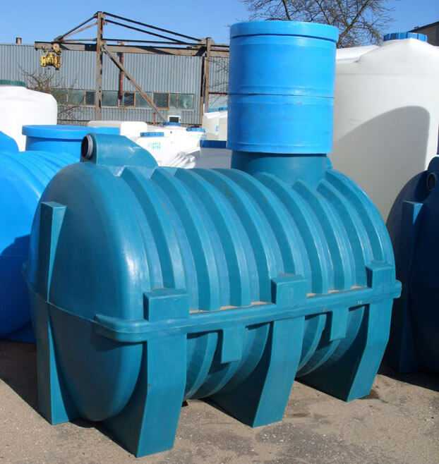Емкости для канализации: пластиковые колодцы резервуары для септиков накопительного типа Сопутствующие элементы для монтажа и эксплуатации системы