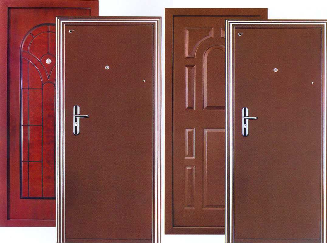 Область применения металлических двухстворчатых дверей