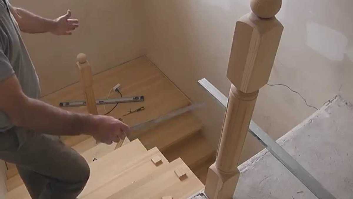 Как сделать перила для деревянной лестницы своими руками из дерева