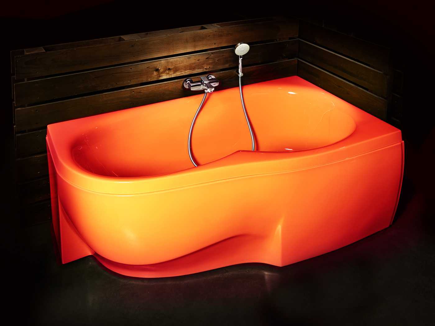 Цветные акриловые ванны — разновидности, рекомендации по выбору
