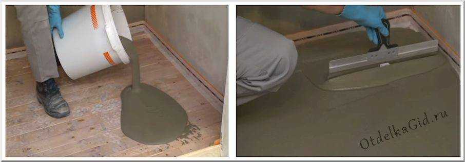 Как сделать бетонную стяжку на деревянный пол – расчеты, подготовка и технология заливки раствора