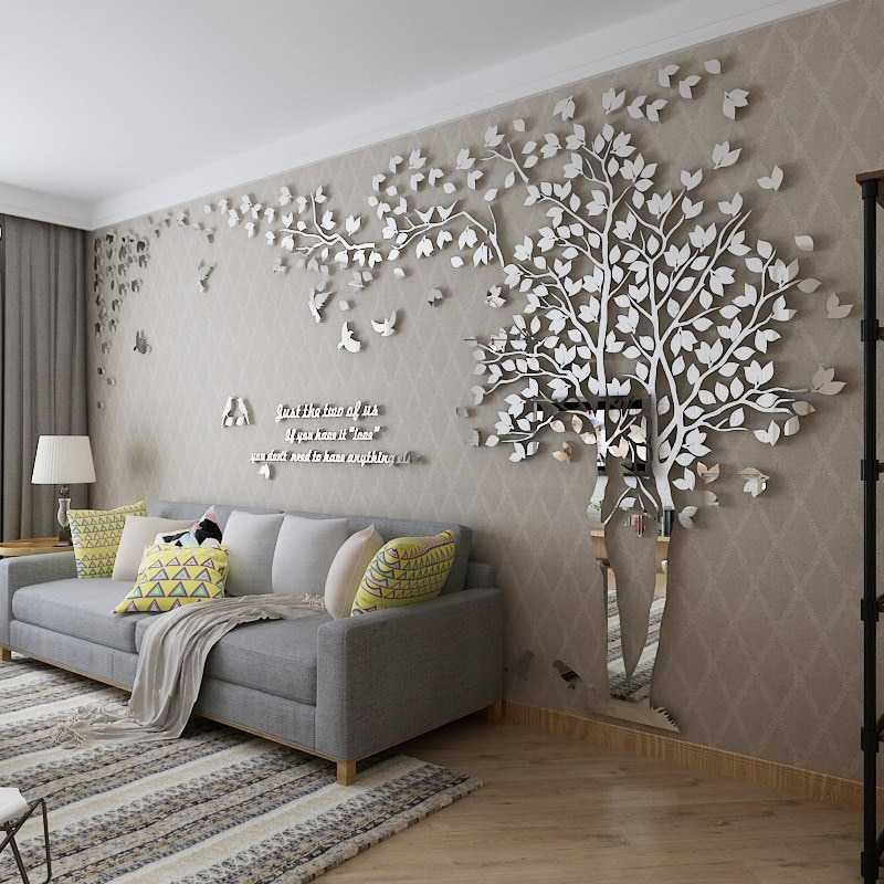 Декор стен своими руками — реализация оригинальных идей. 200+(фото) для кухни, гостиной, спальни