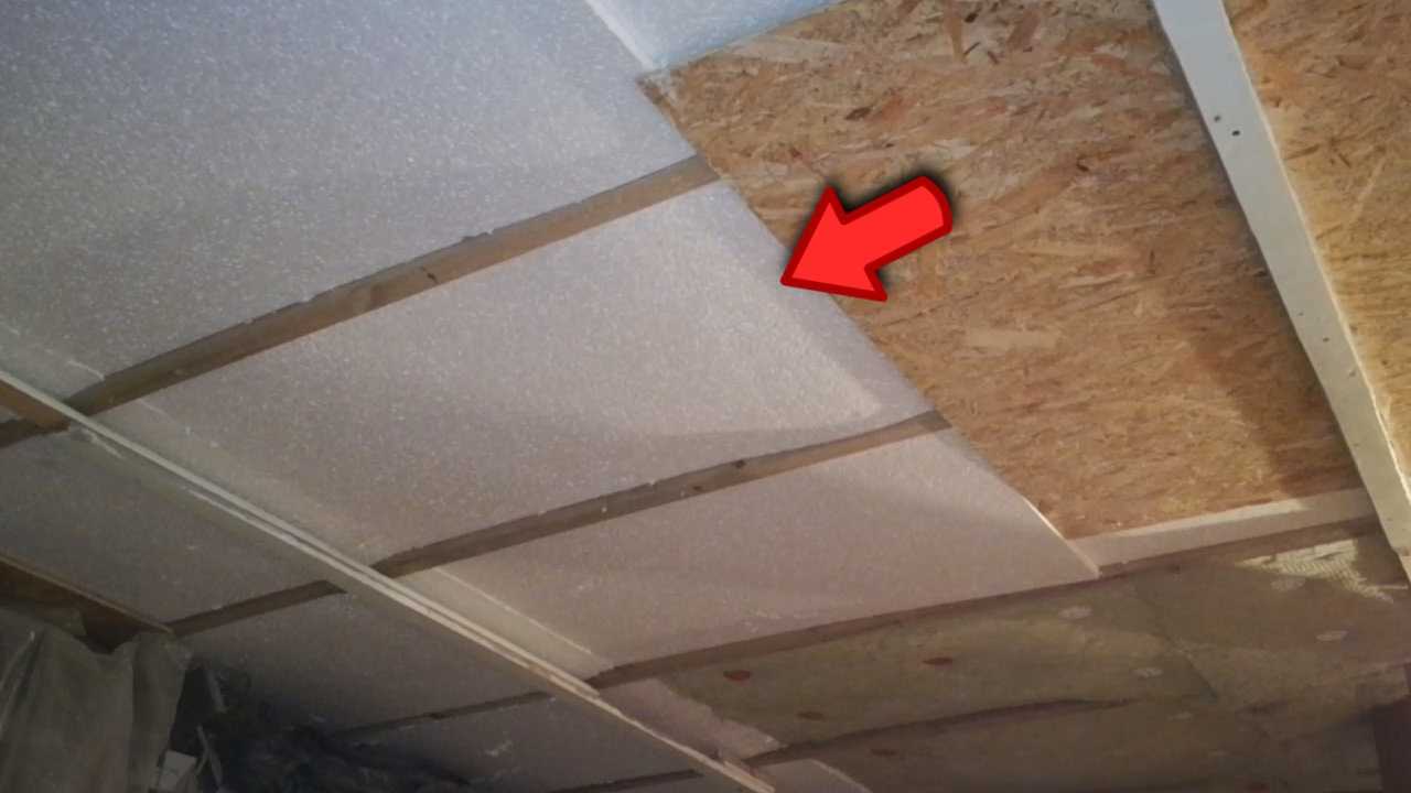 Потолок из осб плит — варианты отделки