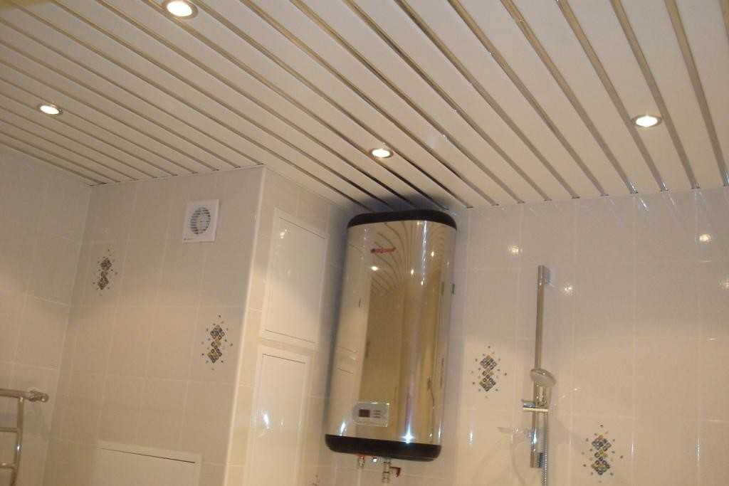 Какие существуют типы зеркальных потолков в ванной?