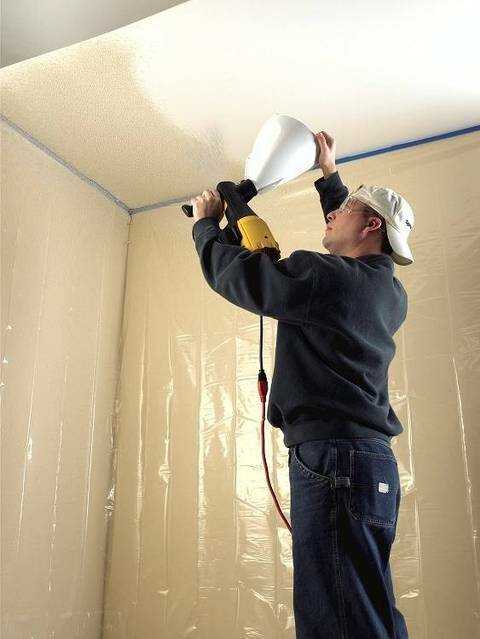 Стоимость покраски стен и потолков