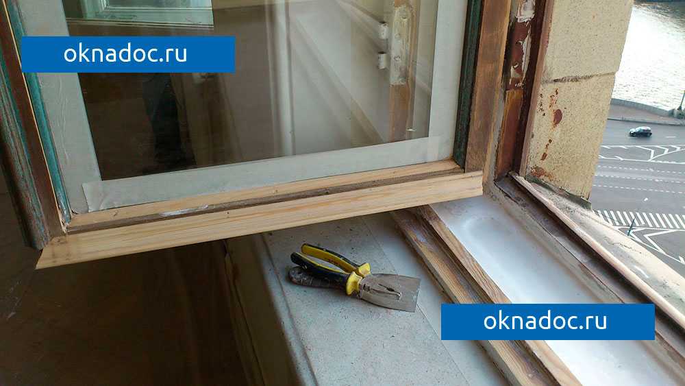 Технология реставрации старых деревянных окон