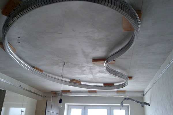 Двухуровневые натяжные потолки – особенности монтажа и проектирование точек крепления (80 фото) – строительный портал – strojka-gid.ru