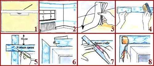 Как приклеить потолочный плинтус на окрашенные стены и потолок