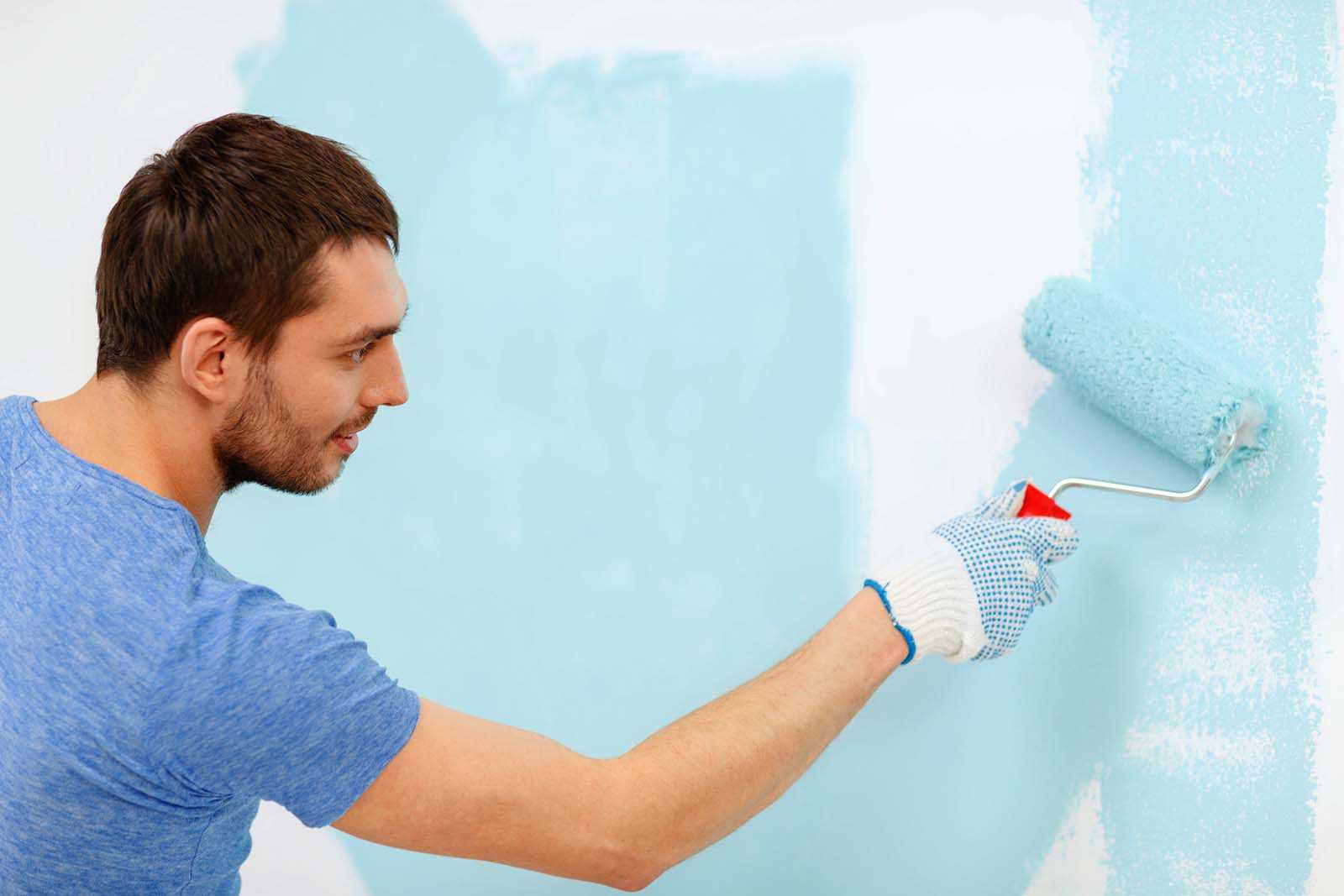 Покраска стен своими руками: фото и видео, как покрасить стены в квартире