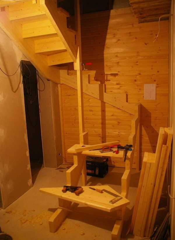 Лестница на второй этаж в частном доме своими руками – технология выбора материала и постройки