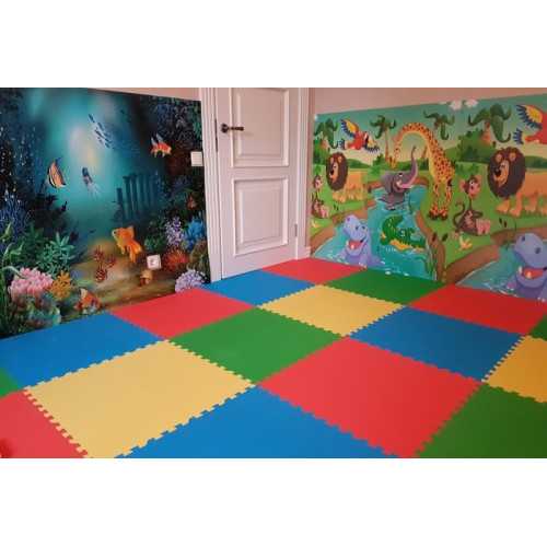 Мягкий пол для детских комнат: напольное покрытие для детей eva, модульный, теплый, паркет, элементы 60x60, фото, видео