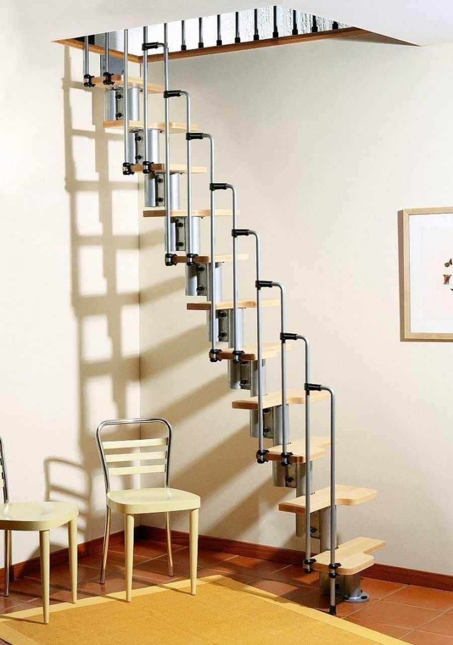 Модульная лестница своими руками из металла – чертежи, преимущества, виды