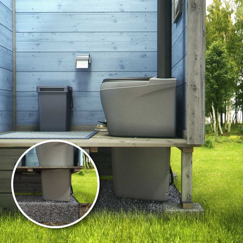Туалет для дачи без запаха и откачки — обзор современных решений