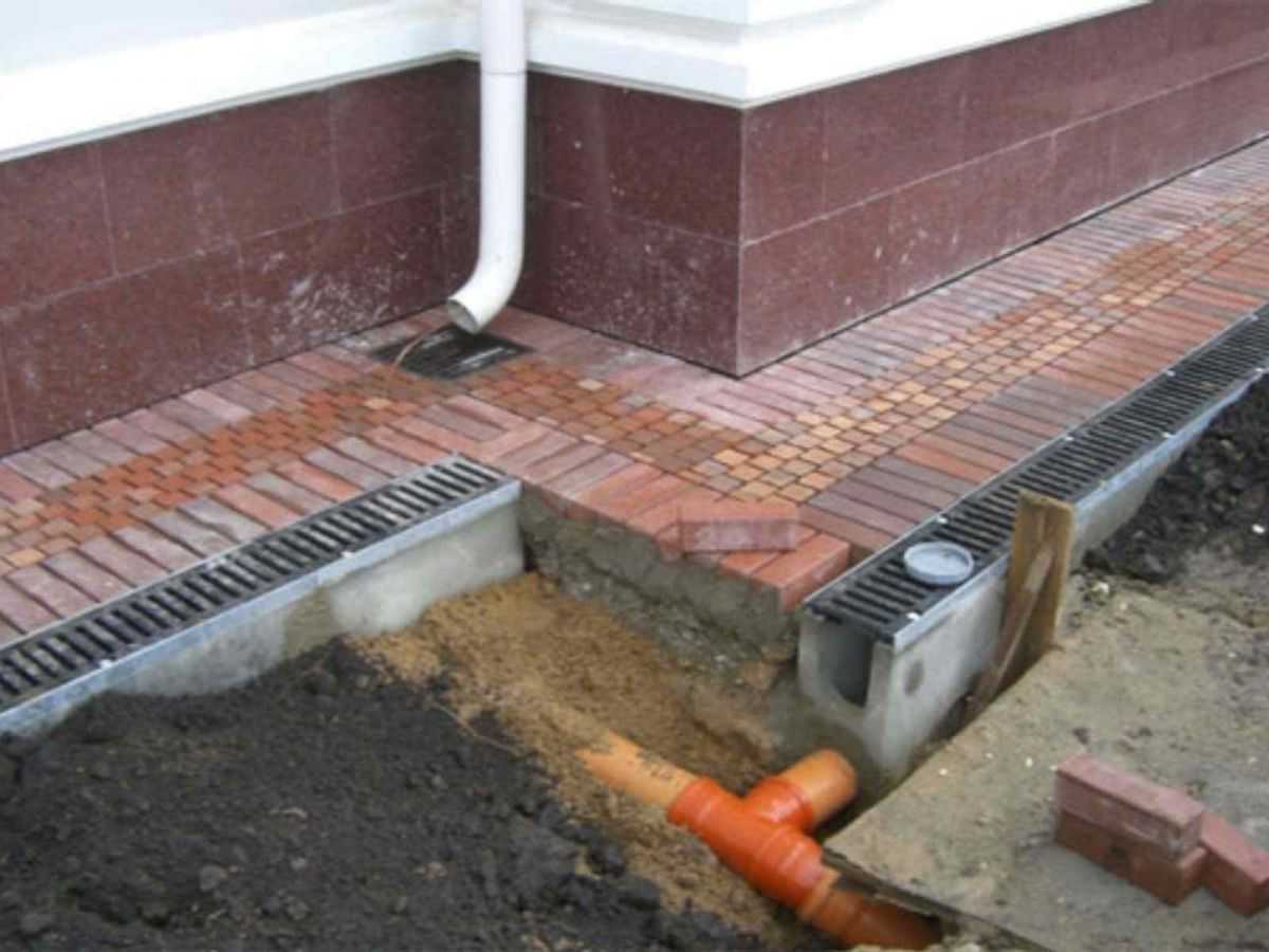 Ливневая канализация в частном доме: состав, устройство своими руками