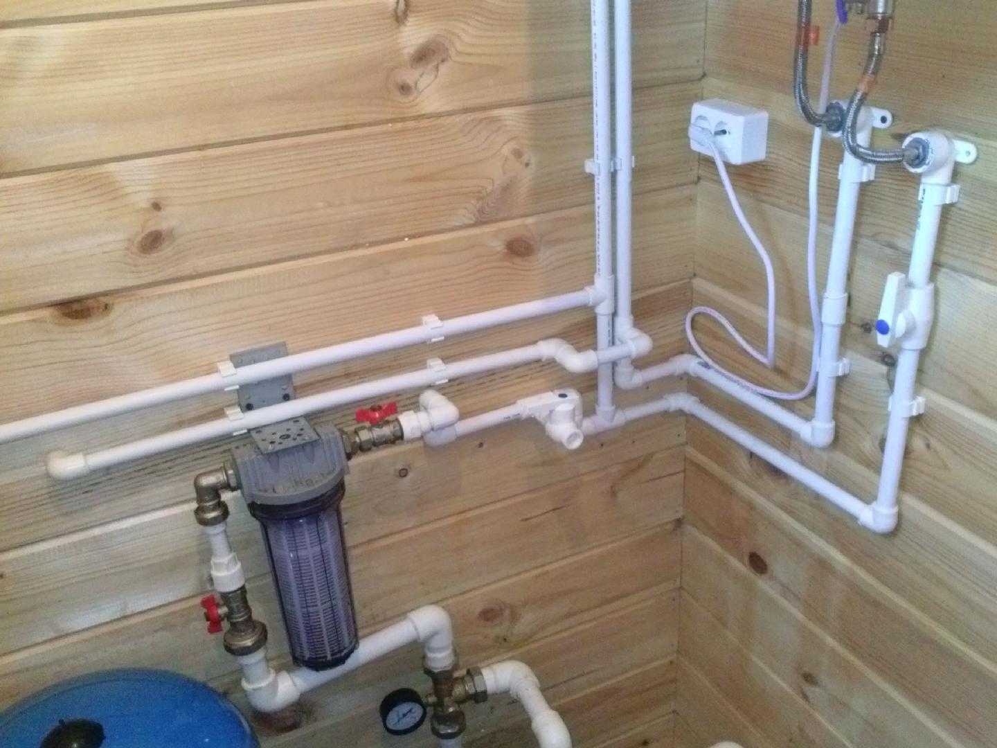 Водоснабжение частного дома: подключение своими руками и советы по выбору схемы подвода воды