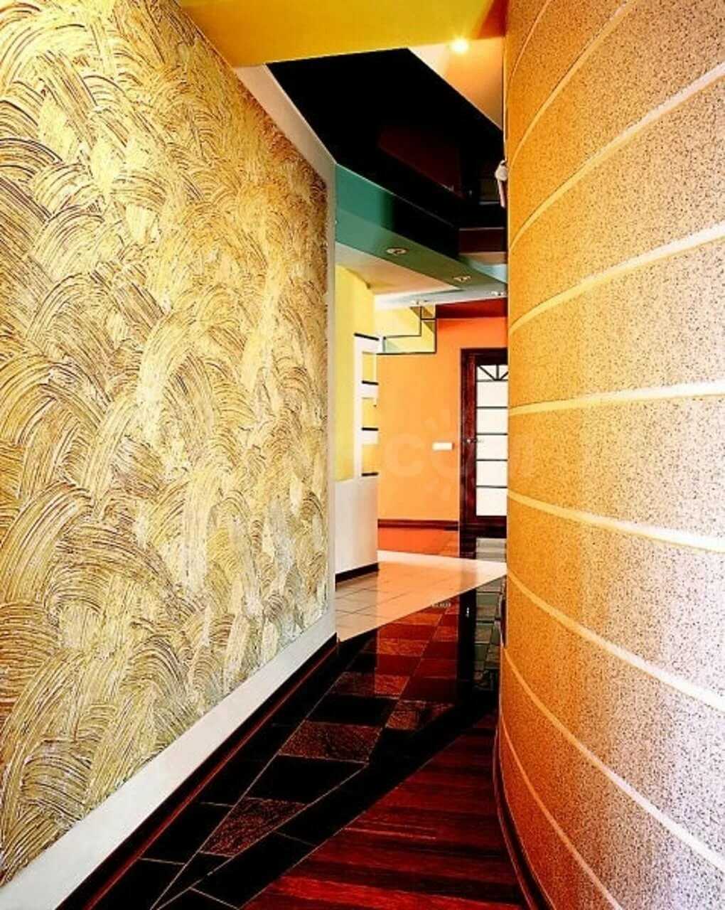 Внутренняя декоративная отделка стен (обои, плитка, панели, штукатурка, краска) + 220 фото