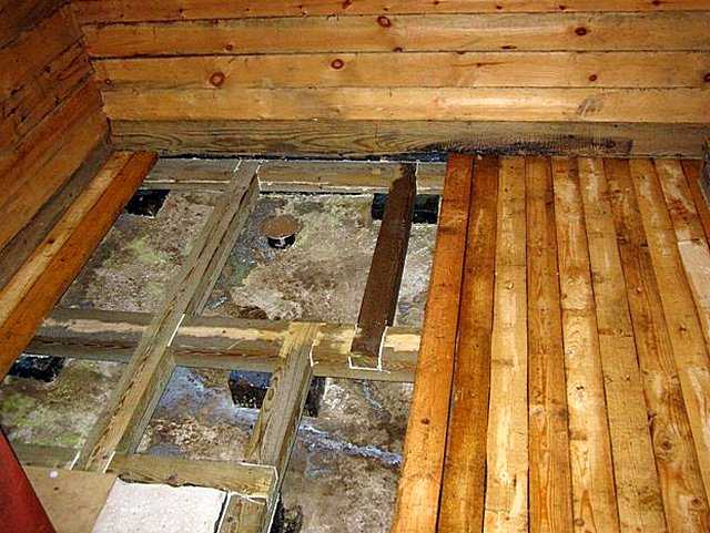 Деревянный пол в бане со сливом — преимущества древесных настилов в бане
