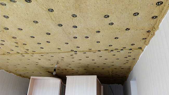 Шумоизоляция потолка в квартире под натяжной потолок: технология и этапы работ