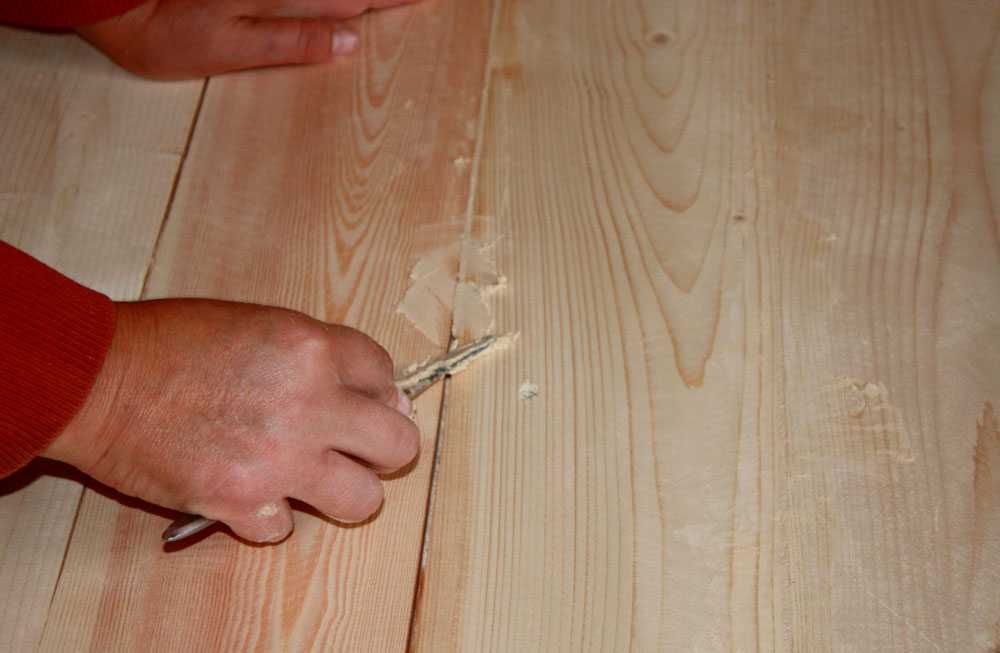 Реставрация деревянного пола своими руками