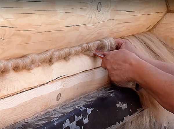 Как правильно сделать конопатку деревянного дома
