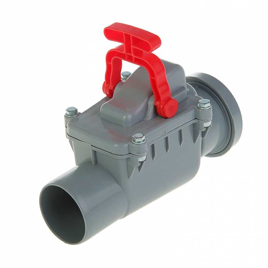 Для чего нужен обратный клапан для канализации 110 мм?