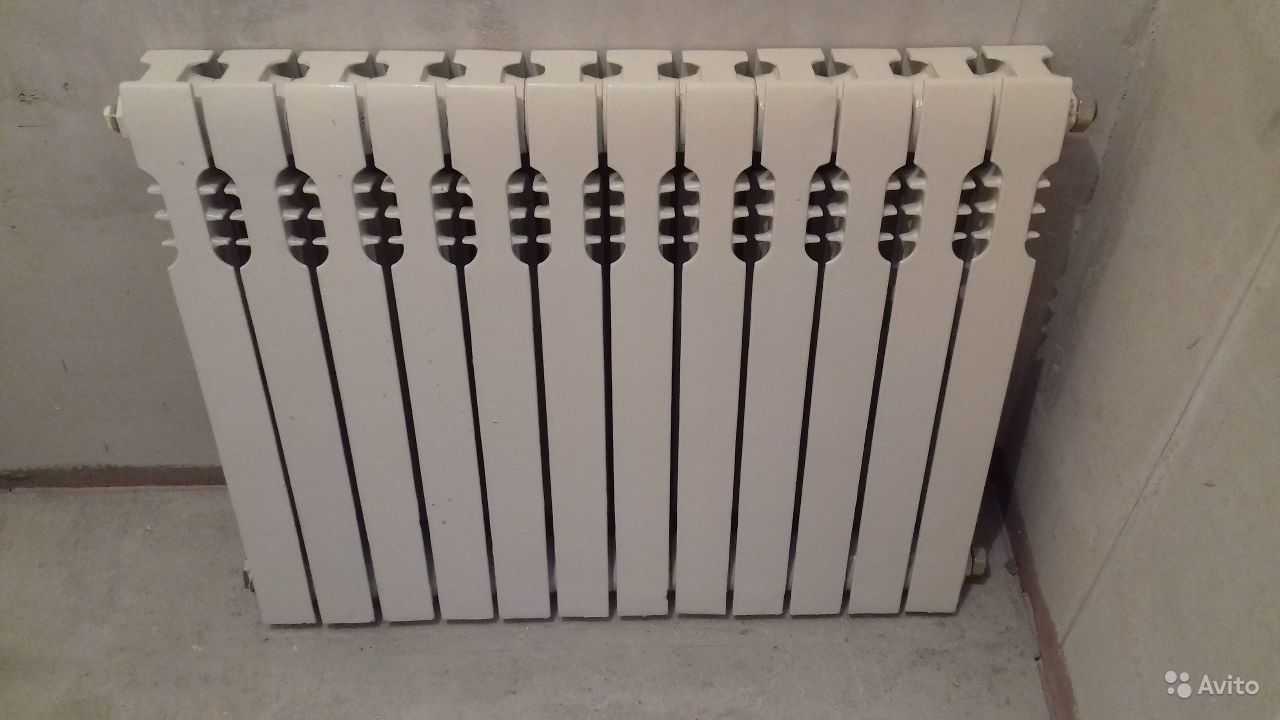 Теплоотдача радиаторов отопления таблица