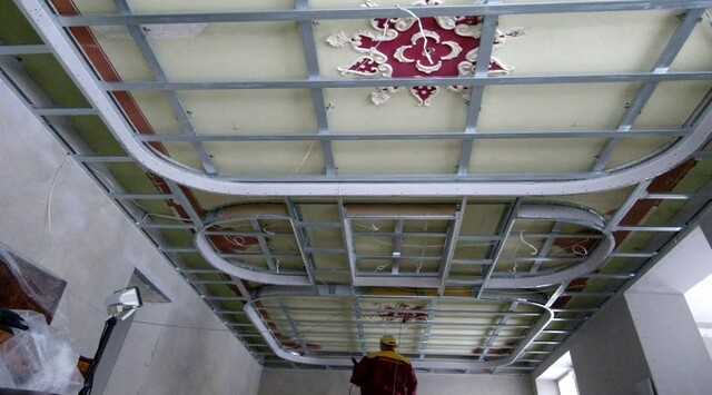 Одноуровневый потолок из гипсокартона своими руками | gipsokart.ru