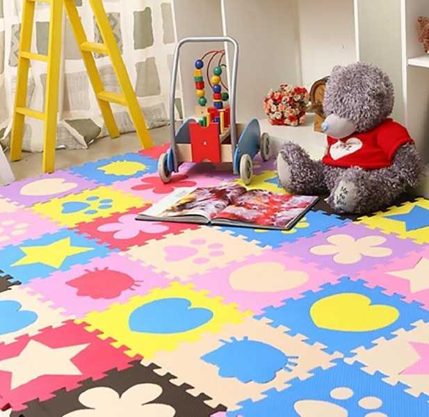 Мягкий пол — идеальное покрытие для детских комнат