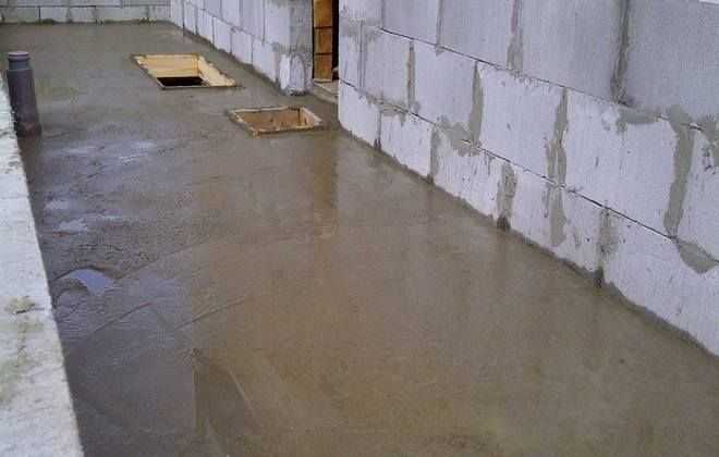 Сколько сохнет стяжка пола под плитку бетонная? время для пескобетона и цемента