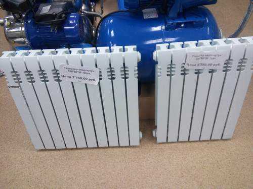 Чугунные радиаторы отопления — характеристики батарей, их достоинства и недостатки