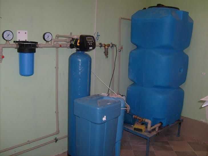 Схема водоснабжения частного дома с накопительным баком