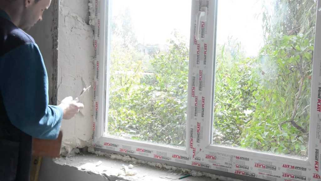 Штукатурка наружных откосов пластиковых окон: подробная инструкция по работе