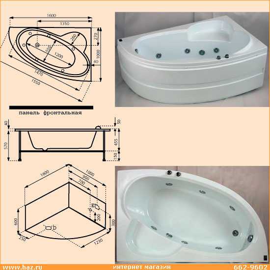 Угловые ванны: особенности эксплуатации, преимущества, стоимость и размеры угловых ванн
