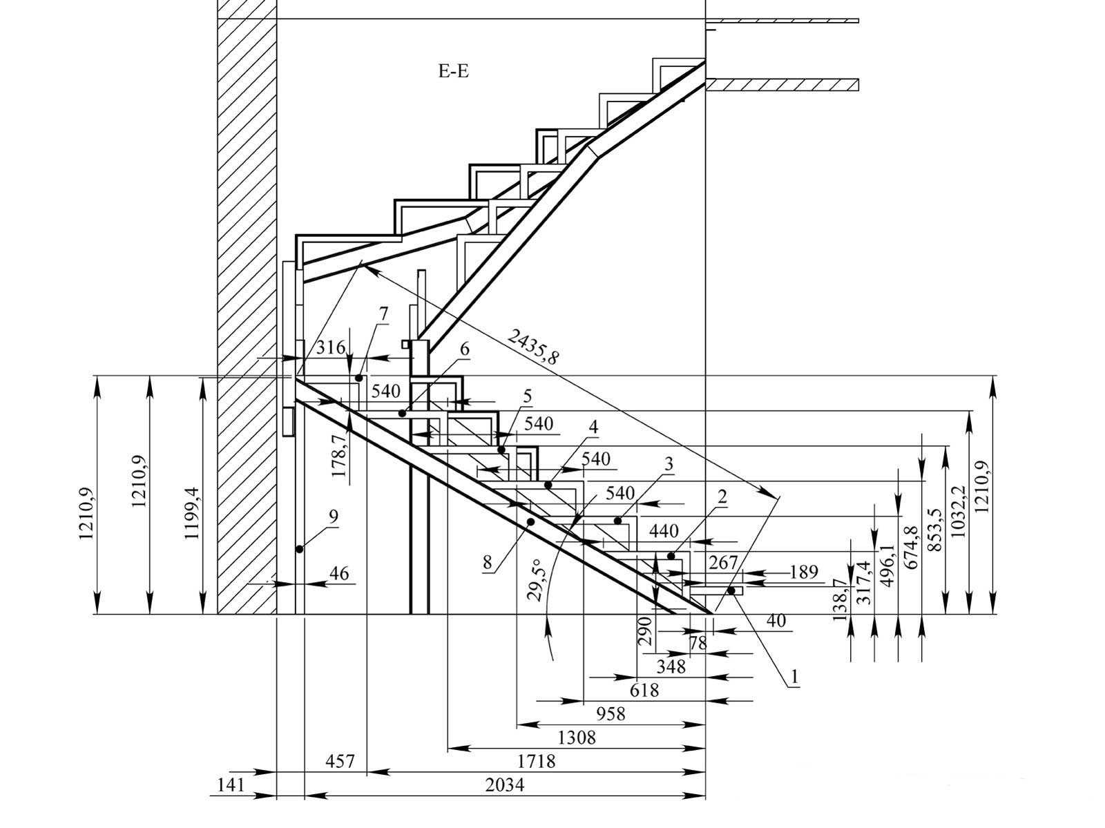 Калькулятор металлических лестниц: расчет металлической лестницы онлайн
