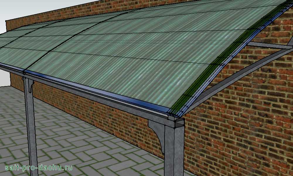 Крыша из поликарбоната для террасы: виды, описание с фото, монтаж своими руками