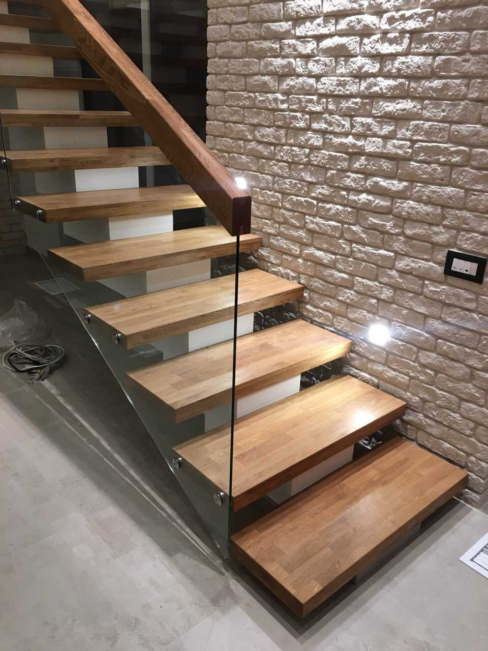 Отделка бетонной лестницы своими руками
