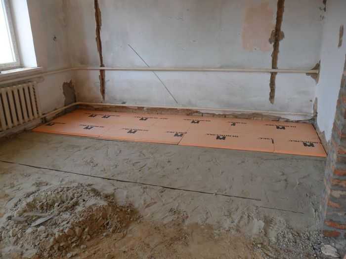 Утепление бетонного пола пеноплексом без стяжки | советы по ремонту