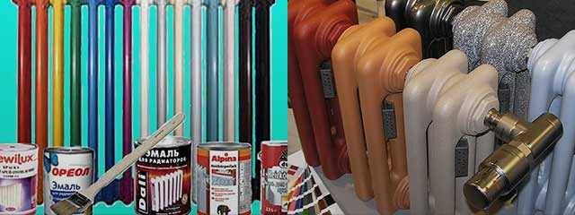 Как правильно выбрать краску и покрасить батарею отопления
