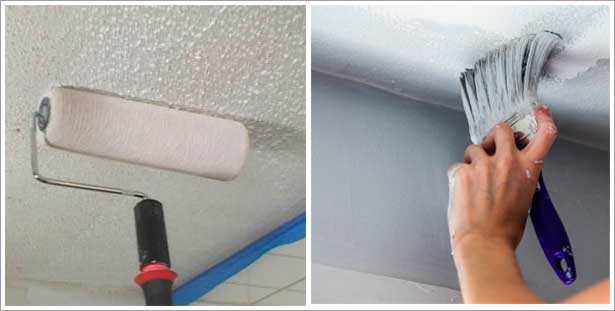 Красим потолок “водоэмульсионкой”: от подготовки до последнего слоя
