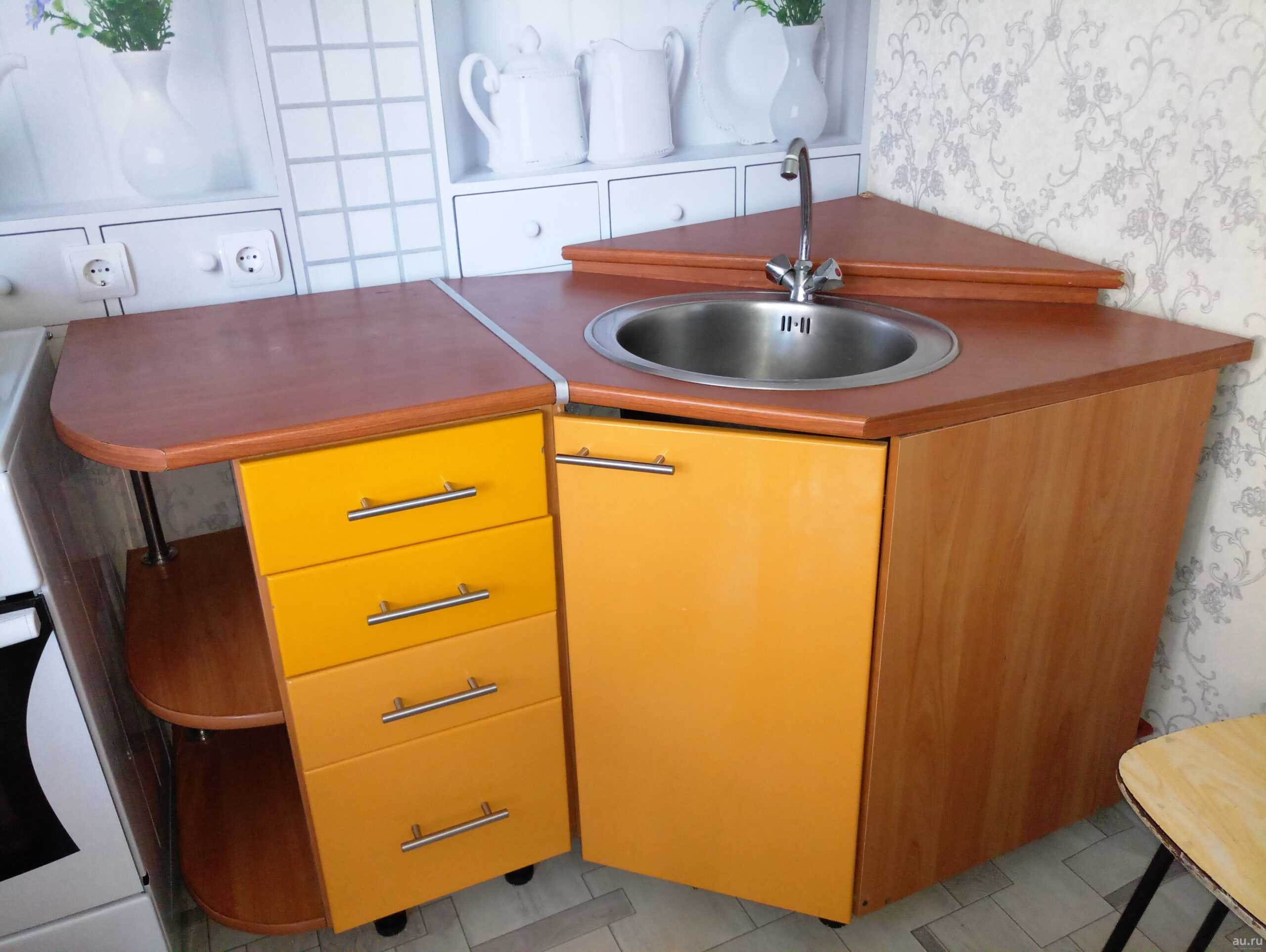 Угловая тумба под мойку для кухни (37 фото): размеры напольных угловых кухонных шкафов, выбор углового модуля под раковину